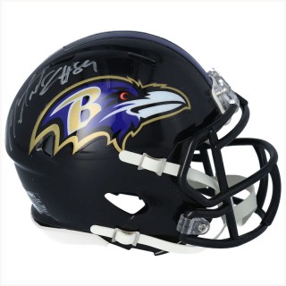 Autographed Baltimore Ravens Mark Andrews Fanatics Authentic Riddell Speed Mini Helmet