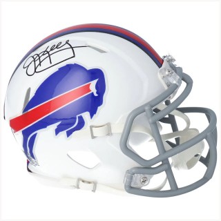 Autographed Buffalo Bills Jim Kelly Fanatics Authentic Riddell Speed Mini Helmet