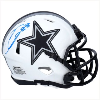 Autographed Dallas Cowboys CeeDee Lamb Fanatics Authentic Riddell Lunar Eclipse Alternate Speed Mini Helmet