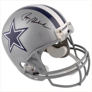 Autographed Dallas Cowboys Roger Staubach Fanatics Authentic Riddell Deluxe Full-Size Replica Helmet