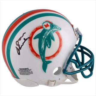 Autographed Miami Dolphins Don Shula Fanatics Authentic Mini Helmet