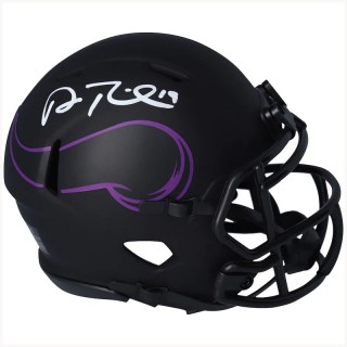 Autographed Minnesota Vikings Adam Thielen Fanatics Authentic Riddell Eclipse Alternate Speed Mini Helmet
