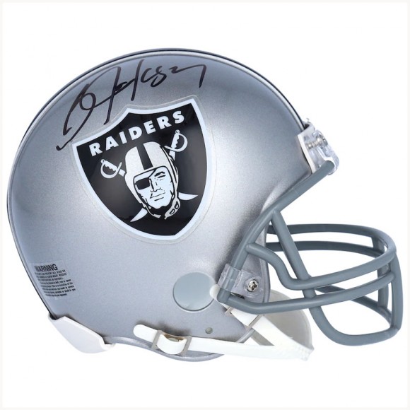 Autographed Oakland Raiders Bo Jackson Fanatics Authentic Riddell VSR4 Mini Helmet