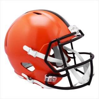Cleveland Browns Fanatics Authentic Riddell 2020 - Present Revolution Speed Full-Size Replica Football Helmet