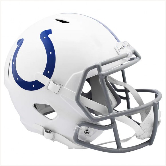 Indianapolis Colts Fanatics Authentic Riddell 2020 - Present Revolution Speed Full-Size Replica Football Helmet