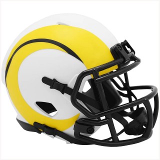Los Angeles Rams Fanatics Authentic Riddell LUNAR Alternate Revolution Speed Mini Football Helmet