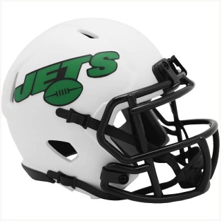 New York Jets Fanatics Authentic Riddell LUNAR Alternate Revolution Speed Mini Football Helmet