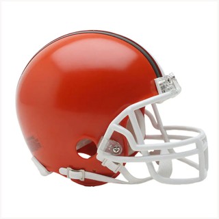 Riddell Cleveland Browns Throwback 1975 - 2005 VSR4 Mini Football Helmet