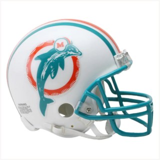 Riddell Miami Dolphins VSR4 80-96 Throw Back Mini Football Helmet