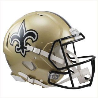 Riddell New Orleans Saints Revolution Speed Full-Size Authentic Football Helmet