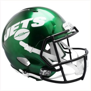 Riddell New York Jets Revolution Speed Replica Football Helmet