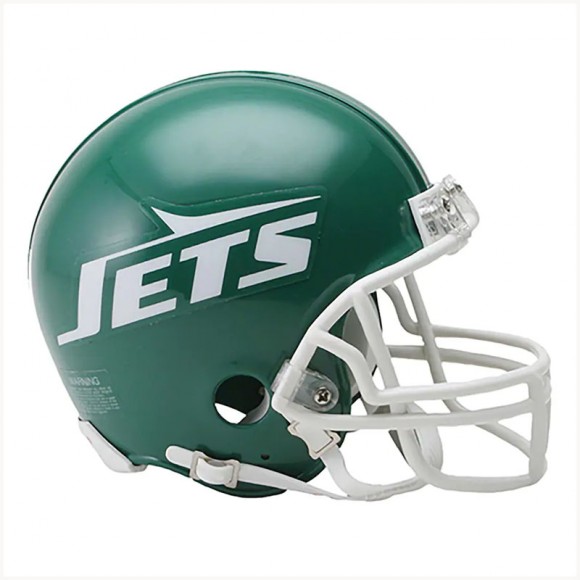 Riddell New York Jets Throwback 1978 - 1989 VSR4 Mini Football Helmet