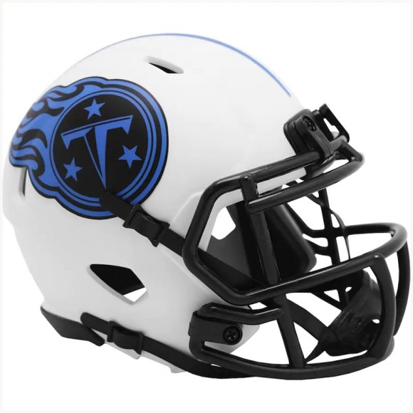 Tennessee Titans Fanatics Authentic Riddell LUNAR Alternate Revolution Speed Mini Football Helmet